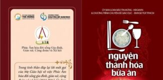 Quà lì xì 2015 “lời nguyện thánh hóa bữa ăn”