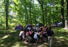 Hình ảnh cắm trại 3 ngày 2 đêm của ca đoàn Theresa