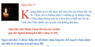 Sống Mùa Vọng: Ngọn Nến Auto Draft